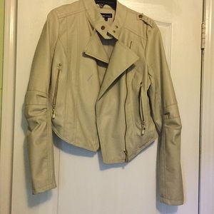 A tan jacket